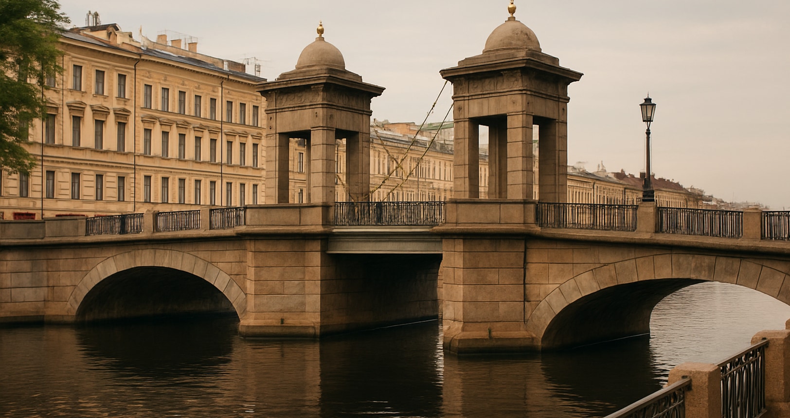Египетский мост Санкт-Петербург Достопримечательность — тематическое изображение IWEGO