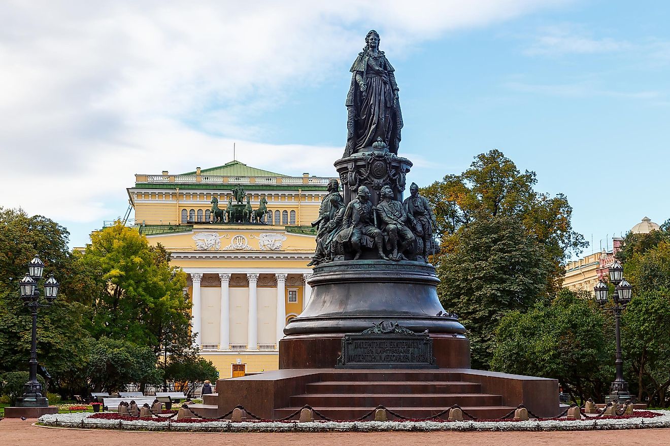 Памятник Екатерине Великой