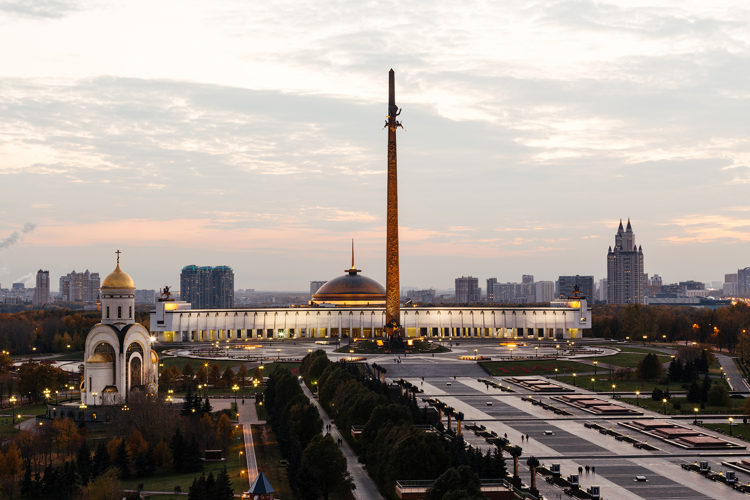 Парк Победы на Поклонной горе