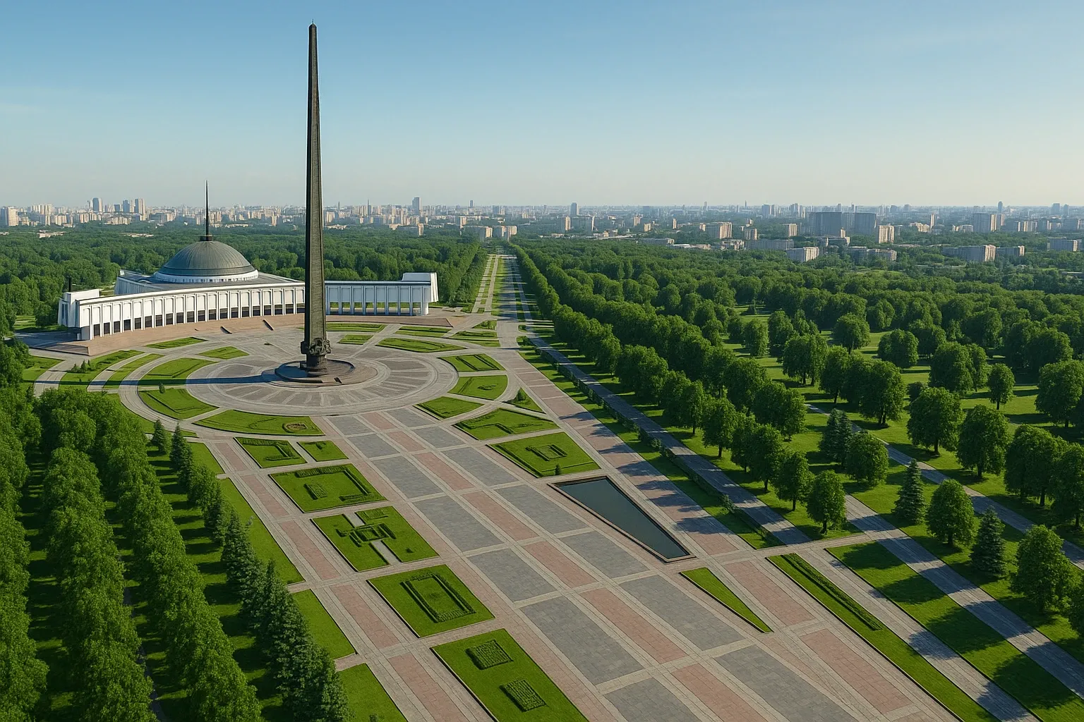 Парк Победы на Поклонной горе